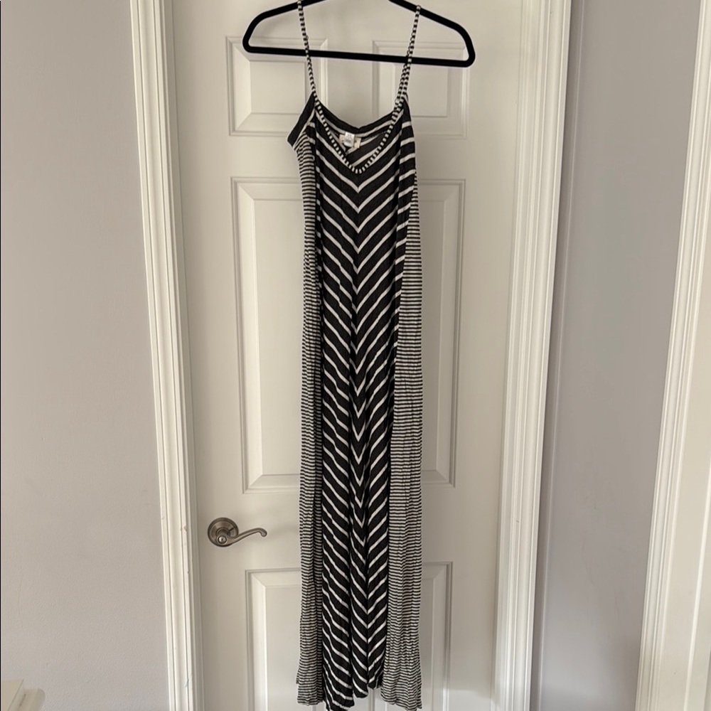 Striped Maxi Dress